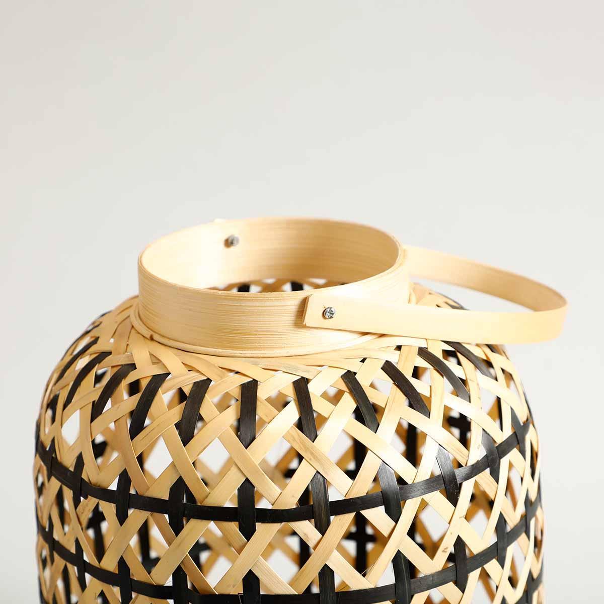 Buy Lantern - Mantice Bamboo Lantern for Home Decor | Illuminate Pendant Lamp by Home4U on IKIRU online store