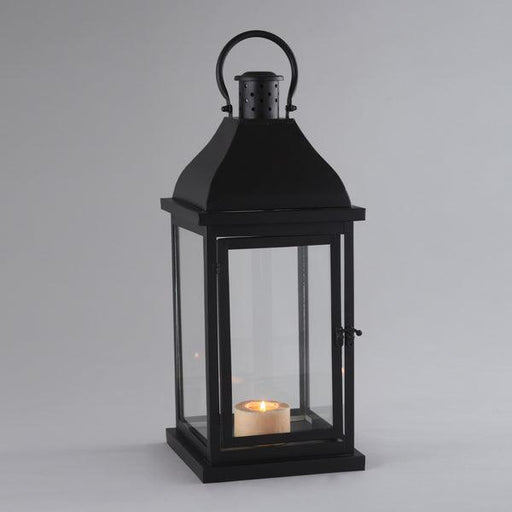 Buy Lantern - Modern Black Hanging Lantern | Decorative Tealight Candle Holder For Party Decor & Gifting by Indecrafts on IKIRU online store