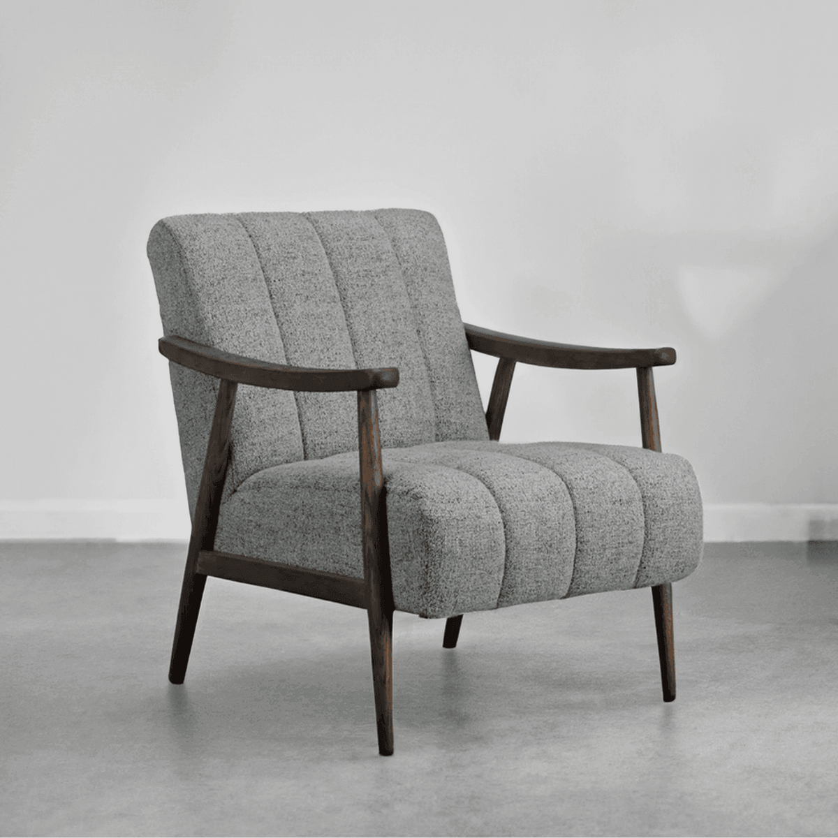 Buy Lounge Chair - Arc Solid Wood Arm Chair by Deeke Collection on IKIRU online store