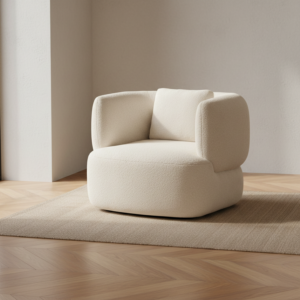 Axis Modern Single Seater Sofa | Arm Chair