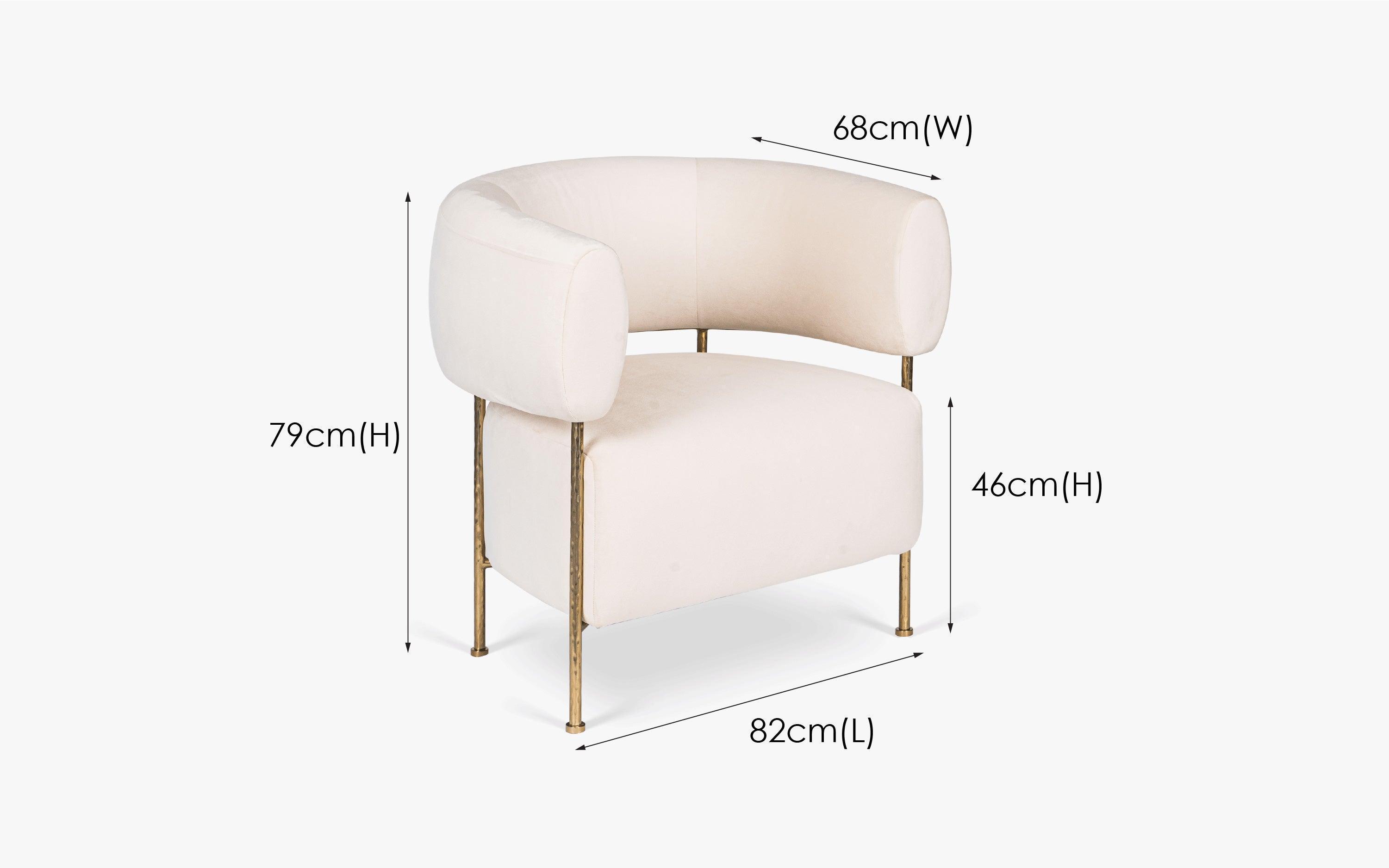 Buy Lounge Chair - Buda Lounge Chair For Living Room | Premium Cushion Chair by Orange Tree on IKIRU online store