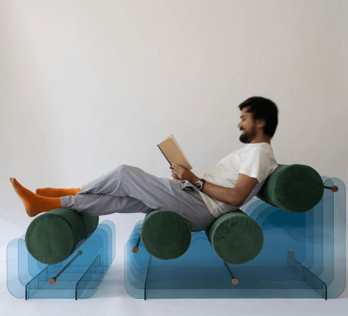 Buy Lounger - Curl Lounger by One-o-one Studios on IKIRU online store