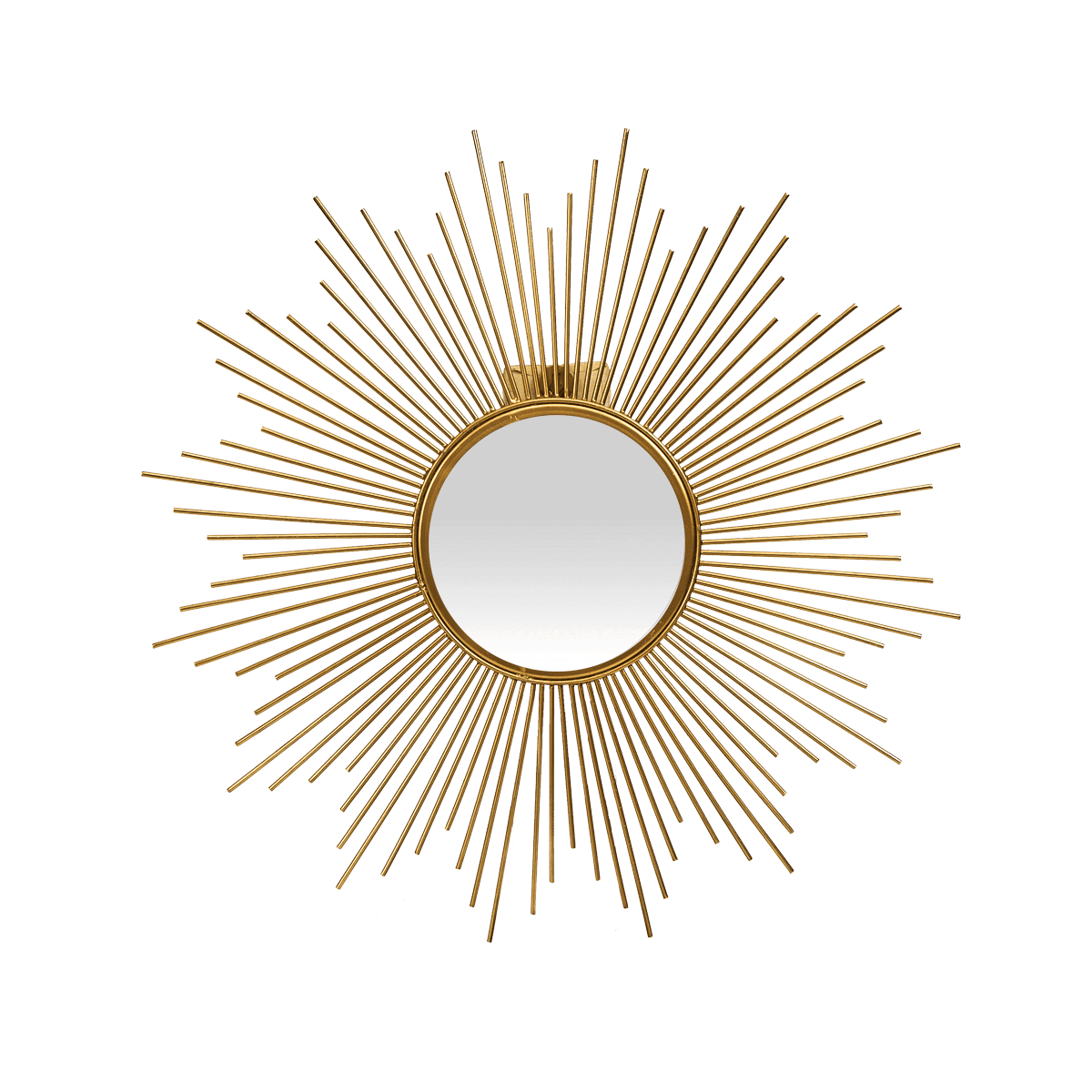 Buy Mirrors - Layla Stylish Golden Wall Mirror For Living Room & Bedroom Decor by Home4U on IKIRU online store