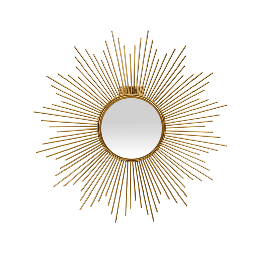 Buy Mirrors - Layla Stylish Golden Wall Mirror For Living Room & Bedroom Decor by Home4U on IKIRU online store