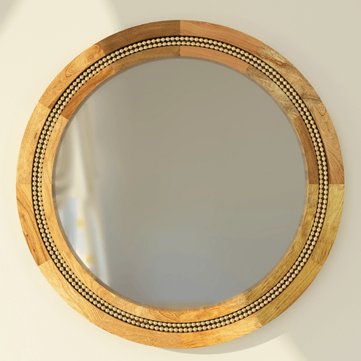 Buy Mirrors Selective Edition - Abacus Round Mirror by Objects In Space on IKIRU online store
