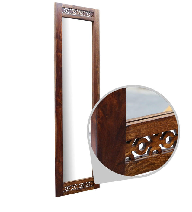 Buy Mirrors - Solid Wood Floor Rested Mirror by Wooden Mood on IKIRU online store