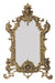 Buy Mirrors - Vintage Brown Aluminium Wall Mirror | Decorative Antique Hanging Mirror by House of Sajja on IKIRU online store