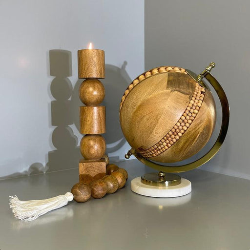 Buy Office Decor Selective Edition - Abacus Globe For Living Room | Table Decor Items by Objects In Space on IKIRU online store