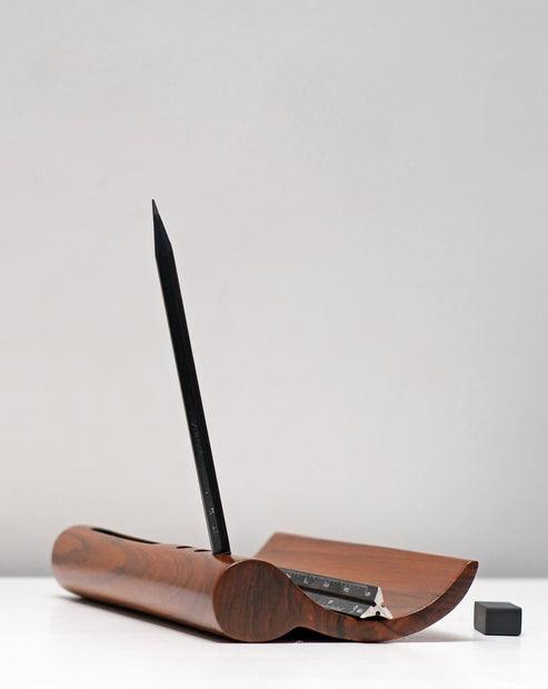 Buy Office desk accessories - Taksh A Pen and Pencil Holder for Desk | Stationery Organizer by Studio Indigene on IKIRU online store