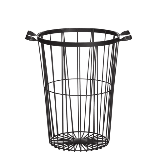 Buy Organizer - Johi Long Black Metallic Multipurpose Basket For Laundry & Essential Storage | Organizer For Home by Home4U on IKIRU online store