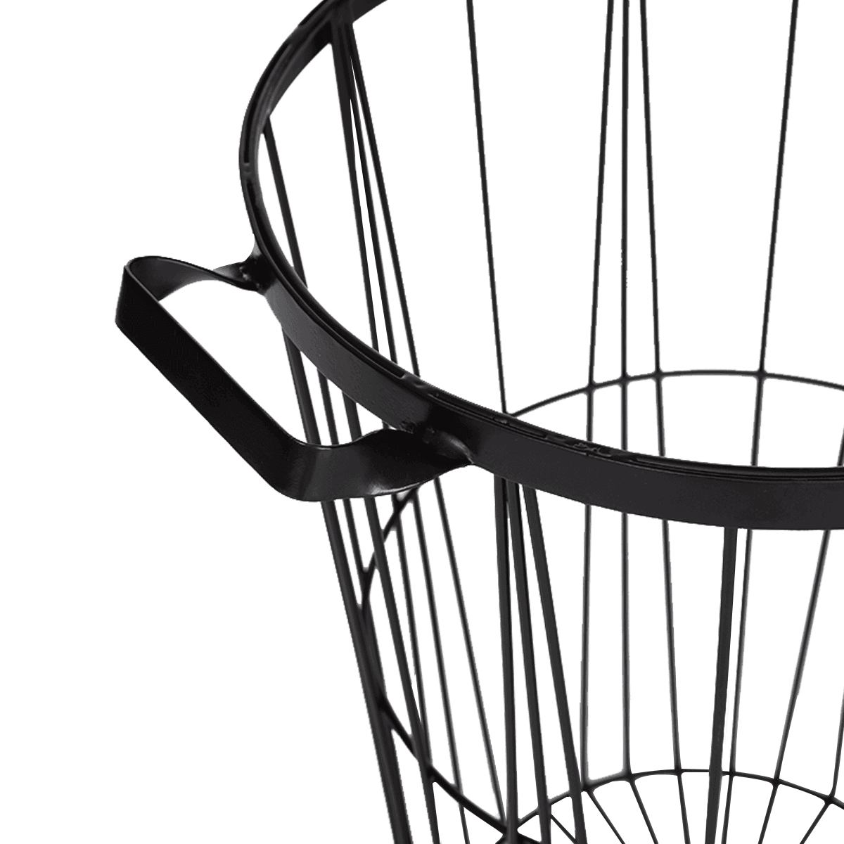 Buy Organizer - Johi Long Black Metallic Multipurpose Basket For Laundry & Essential Storage | Organizer For Home by Home4U on IKIRU online store