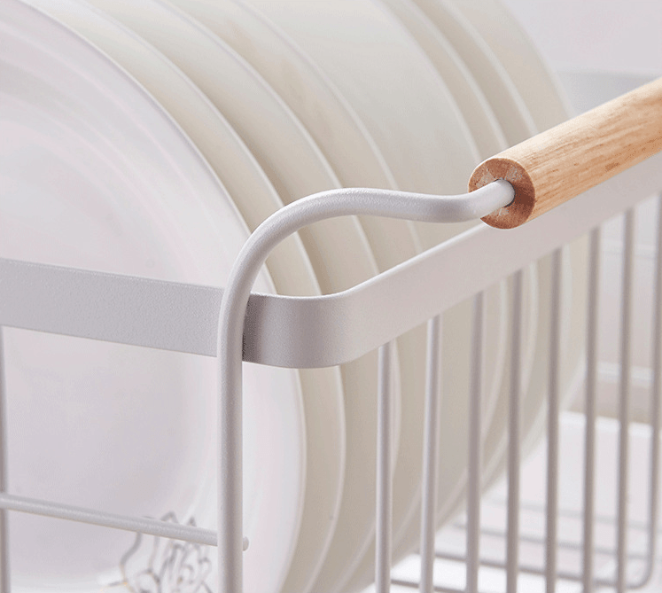 Buy Organizer - Steel Single Layer Utensils Holder | Multipurpose Dish Rack Stand For Home & Kitchen by Arhat Organizers on IKIRU online store