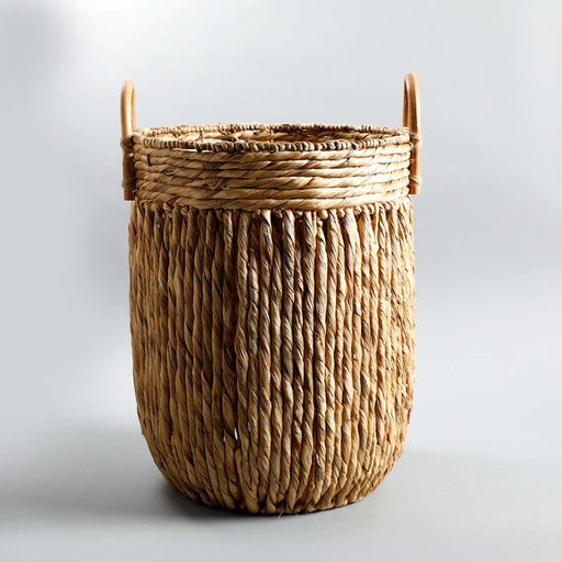 Buy Organizer - Water Hyacinth Rattan Wiver Storage Basket For Home Organizer by Home4U on IKIRU online store