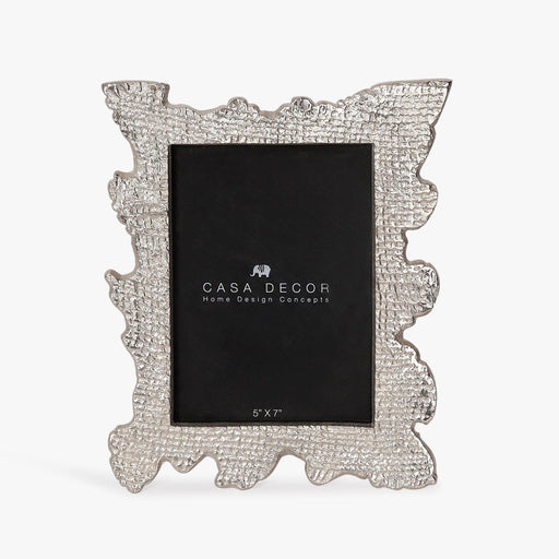 Buy Photo Frames - Silver Unique Photo Frame In Aluminium For Home Decor & Gifting by Casa decor on IKIRU online store