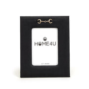 Buy Photo Frames - Tresor Wooden & Velvet Black Fabric Photo Frame For Gifting by Home4U on IKIRU online store