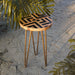 Buy Plant stand - Wood Resin And Metal Plant Stand | Side Table For Home & Outdoor by Casa decor on IKIRU online store