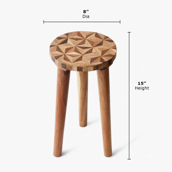 Buy Plant stand - Wooden Plant Stand For Home And Balcony | Side Table For Living Room by Casa decor on IKIRU online store