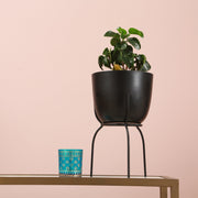 Buy Planter - Black Metal Planter Stand for Indoor Plants & Living Room Decor by Manor House on IKIRU online store
