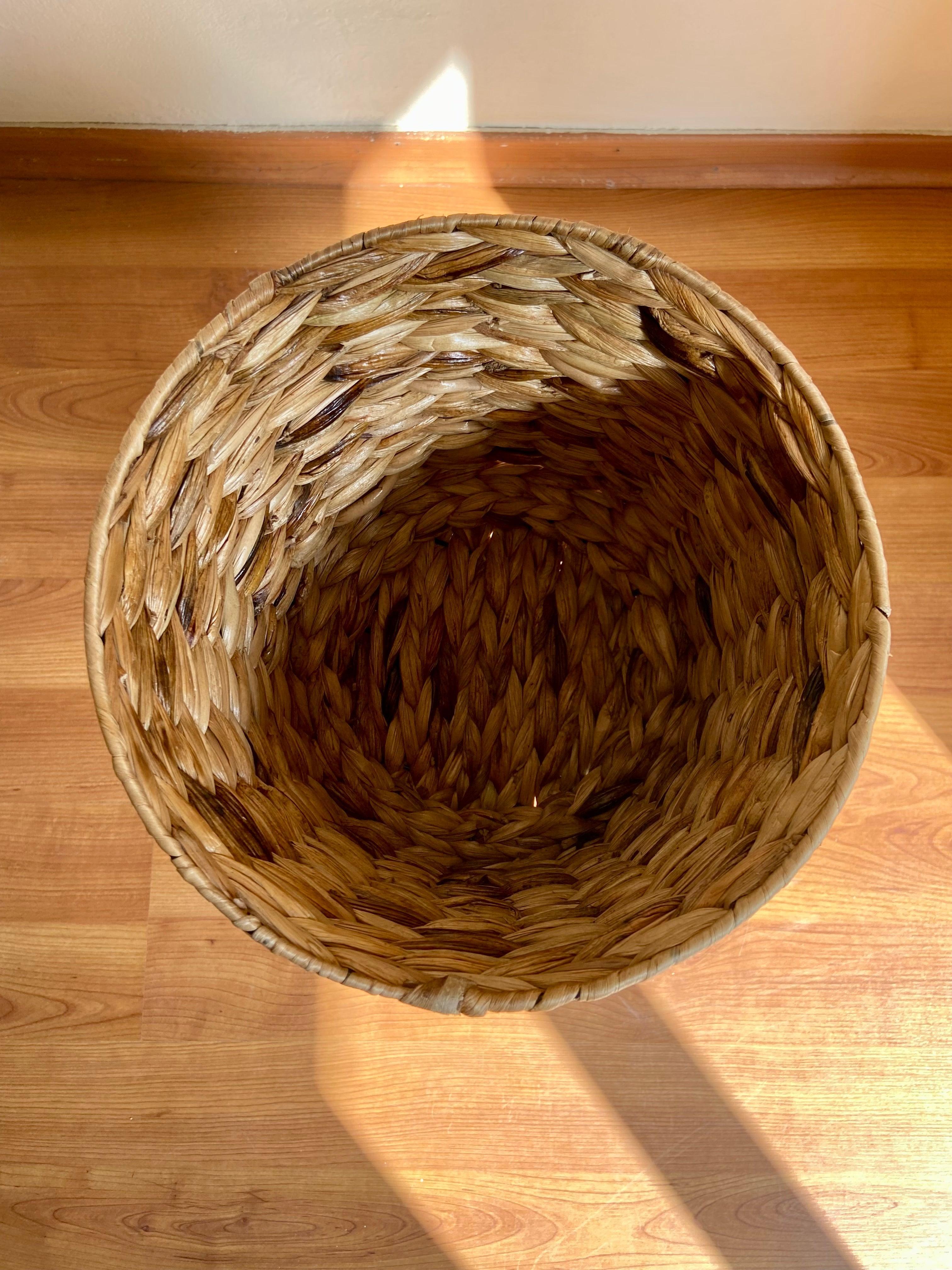 Buy Planter - Brown Seagrass Floor Planter with Stand | Standing Pot For Indoor Decoration by House of Trendz on IKIRU online store