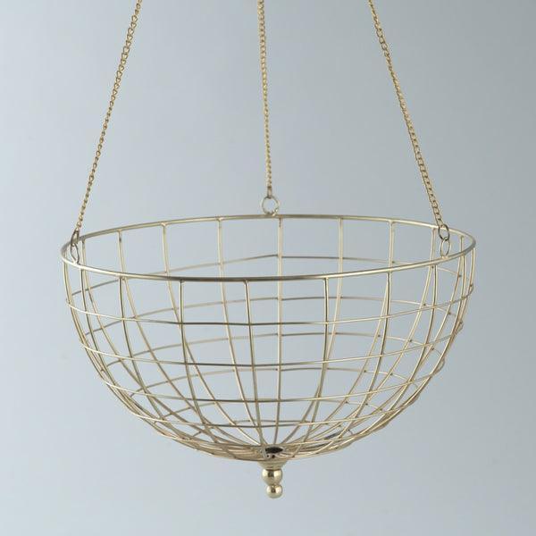 Buy Planter - Hanging Wire Planter | Planter Holder For Home Decor by Indecrafts on IKIRU online store