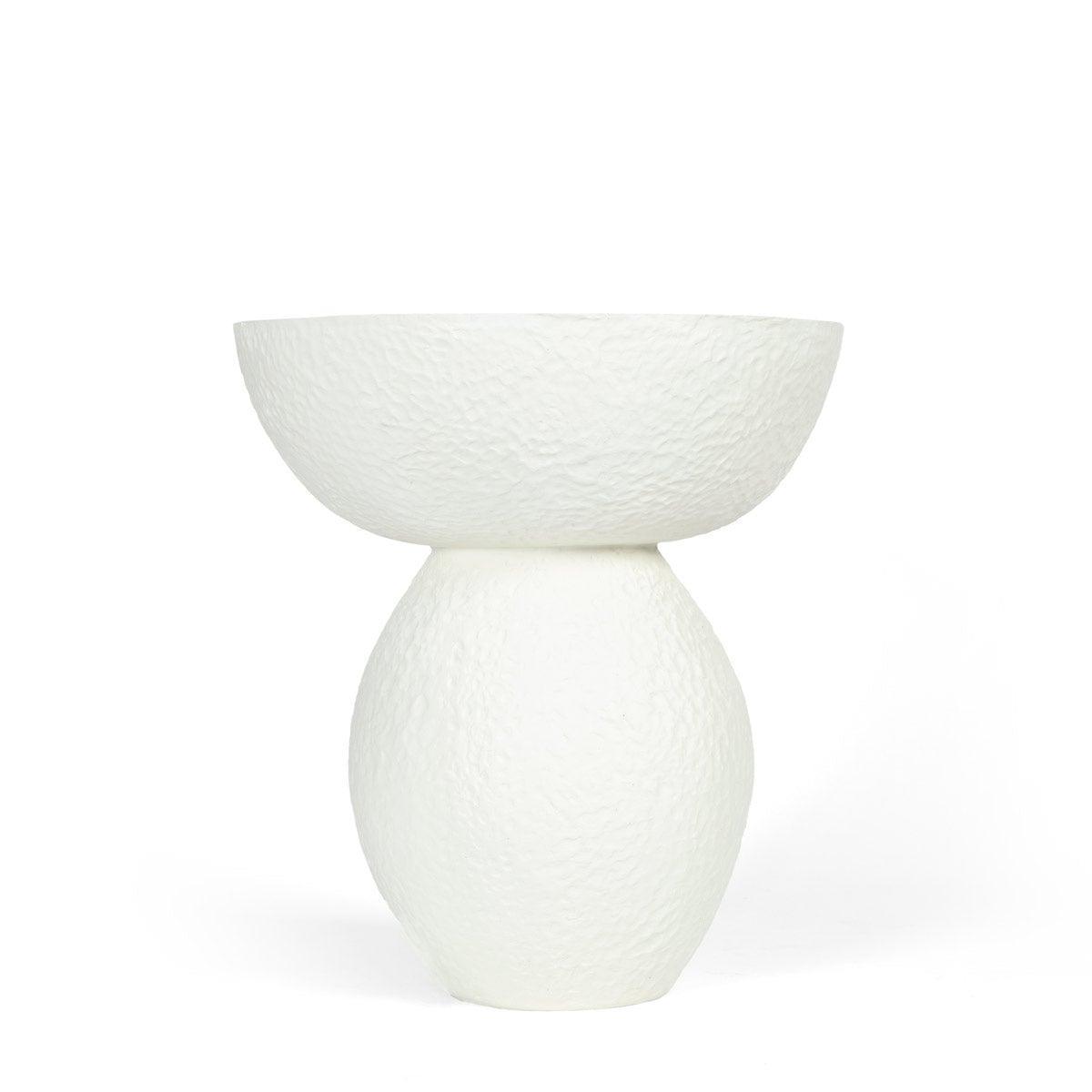 Buy Planter - Minimal Decorative Planter for Modern Home White by Home4U on IKIRU online store
