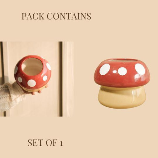 Buy Planter - Mushroom Planter by Arte Casa on IKIRU online store