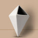 Buy Planter - Triangular Fiberglass Hanging Pots & Planter For Home Decoration by Lloka on IKIRU online store