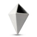 Buy Planter - Triangular Fiberglass Hanging Pots & Planter For Home Decoration by Lloka on IKIRU online store