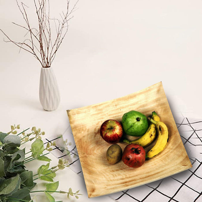 Buy Platter - Acacia Wood | Serving Tray/Platters | For Home & Kitchenware | Natural by Unimaple on IKIRU online store