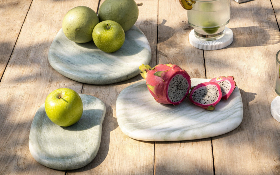 Buy Platter - Mellow Platter Set Of 3 | Serving Plates for Fruits by Orange Tree on IKIRU online store