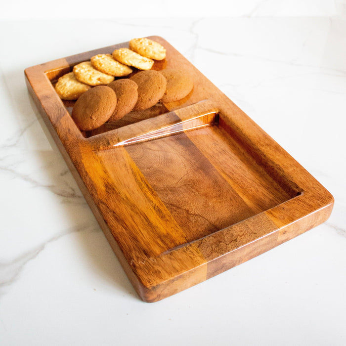 Buy Platter - Oblique Platter For Serving | Plate for Snacks by Byora Homes on IKIRU online store