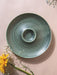 Buy Platter - Savannah Chip & Dip Platter Green for Serving Cheese | Platter Plate by The Table Fable on IKIRU online store