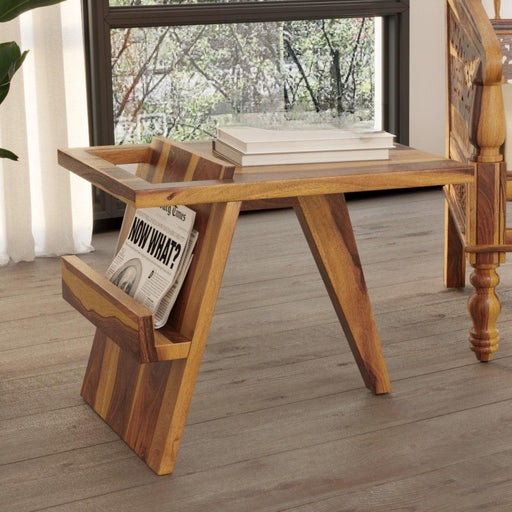 Buy Portable Table - Rinika End Table by Wooden Mood on IKIRU online store