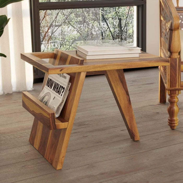 Buy Portable Table - Rinika End Table by Wooden Mood on IKIRU online store