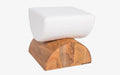 Buy Pouf Selective Edition - Andaman Bompoka Pouffe Seat | Wood Pouf for Living Room by Orange Tree on IKIRU online store