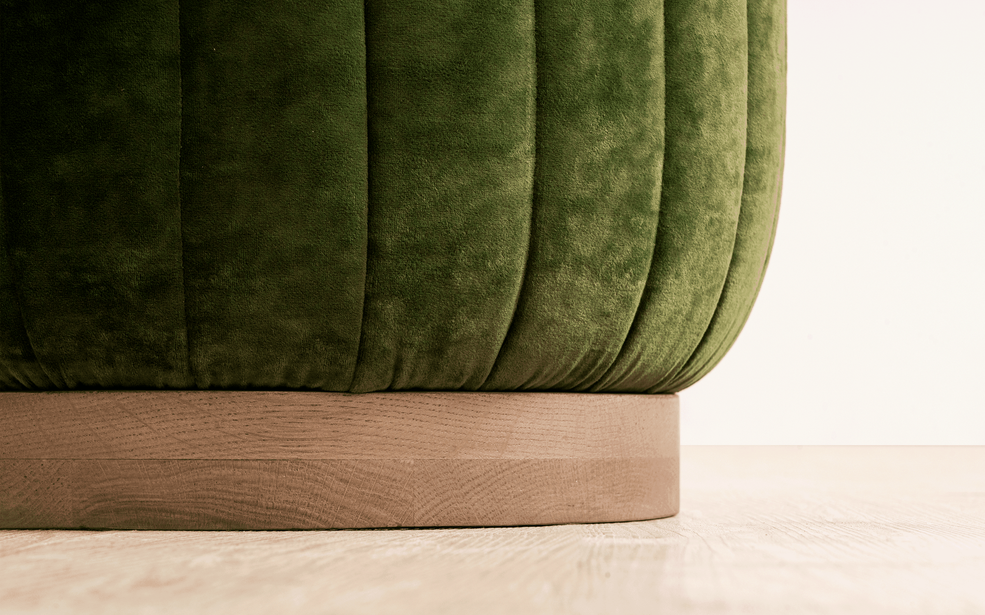 Buy Poufs - Fior Pouf for Living Room | Round Floor Cushion by Orange Tree on IKIRU online store