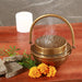 Buy Puja Essentials - Antique Brass Loban Dhoop Daan For Home & Puja Room by Manor House on IKIRU online store