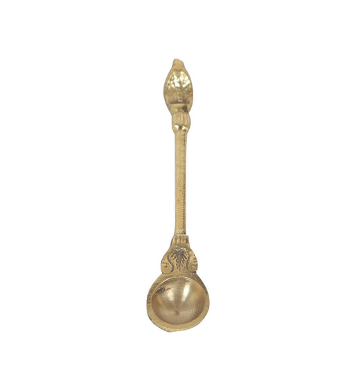 Buy Puja Essentials - Brass Golden Aachmani Spoon For Pooja And Hawan For Puja Essential by Amaya Decors on IKIRU online store