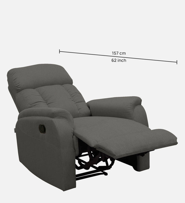 Buy Recliner - Hero Modern Recliner Sofa Seater | Comfortable Arm Chair For Living Room & Bedroom by Furnitech on IKIRU online store