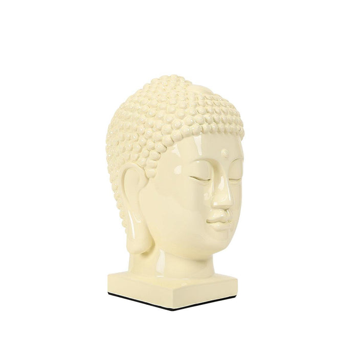 Buy Religious Idols - Decorative Buddha Head Statue | Resin Showpiece For Home Decor & Gifting by Home4U on IKIRU online store