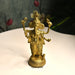 Buy Religious Idols - Handcrafted Dokra Lord Ganesh Idol | Brass Showpiece For Decor by Sowpeace on IKIRU online store