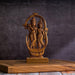 Buy Religious Idols - Handcrafted Wooden Radha Krishna Murti | Vintage hindu deities Showpiece by Sowpeace on IKIRU online store