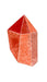 Buy Rugs Selective Edition - Geodeca Luxurious Orange Floor Rug by Arisaa on IKIRU online store