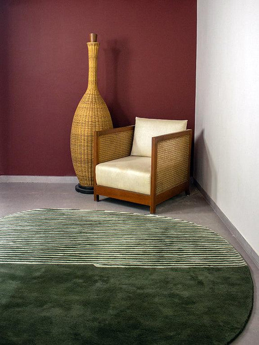Buy Rugs Selective Edition - Premium Green Floor Rug by Arisaa on IKIRU online store