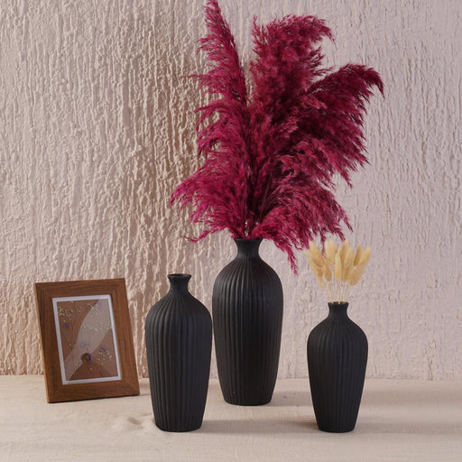Buy Vase - Saroi Vase set of 3 by Purezento on IKIRU online store