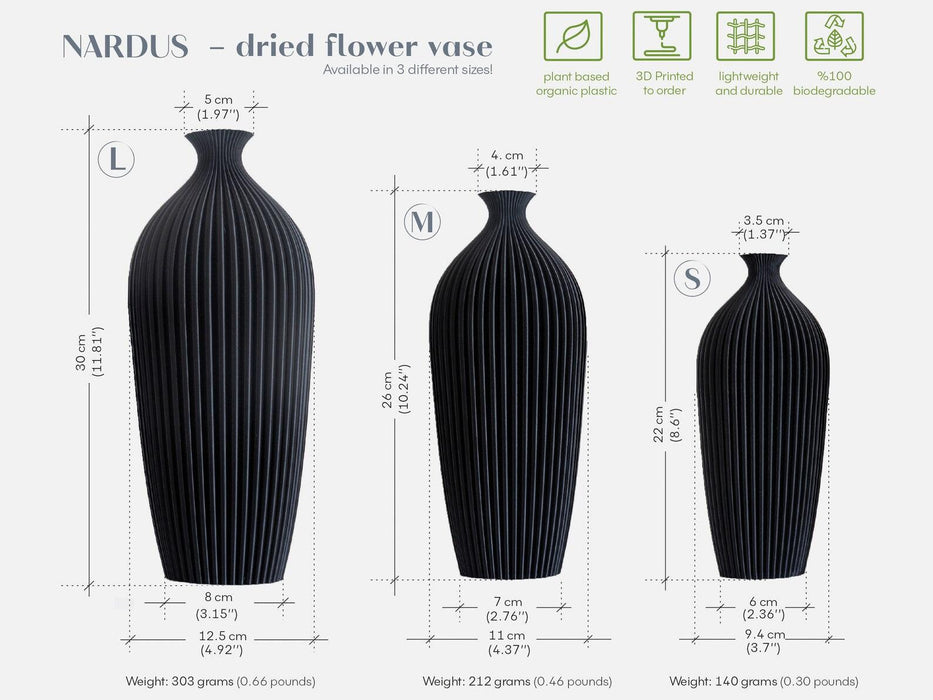 Buy Vase - Saroi Vase set of 3 by Purezento on IKIRU online store