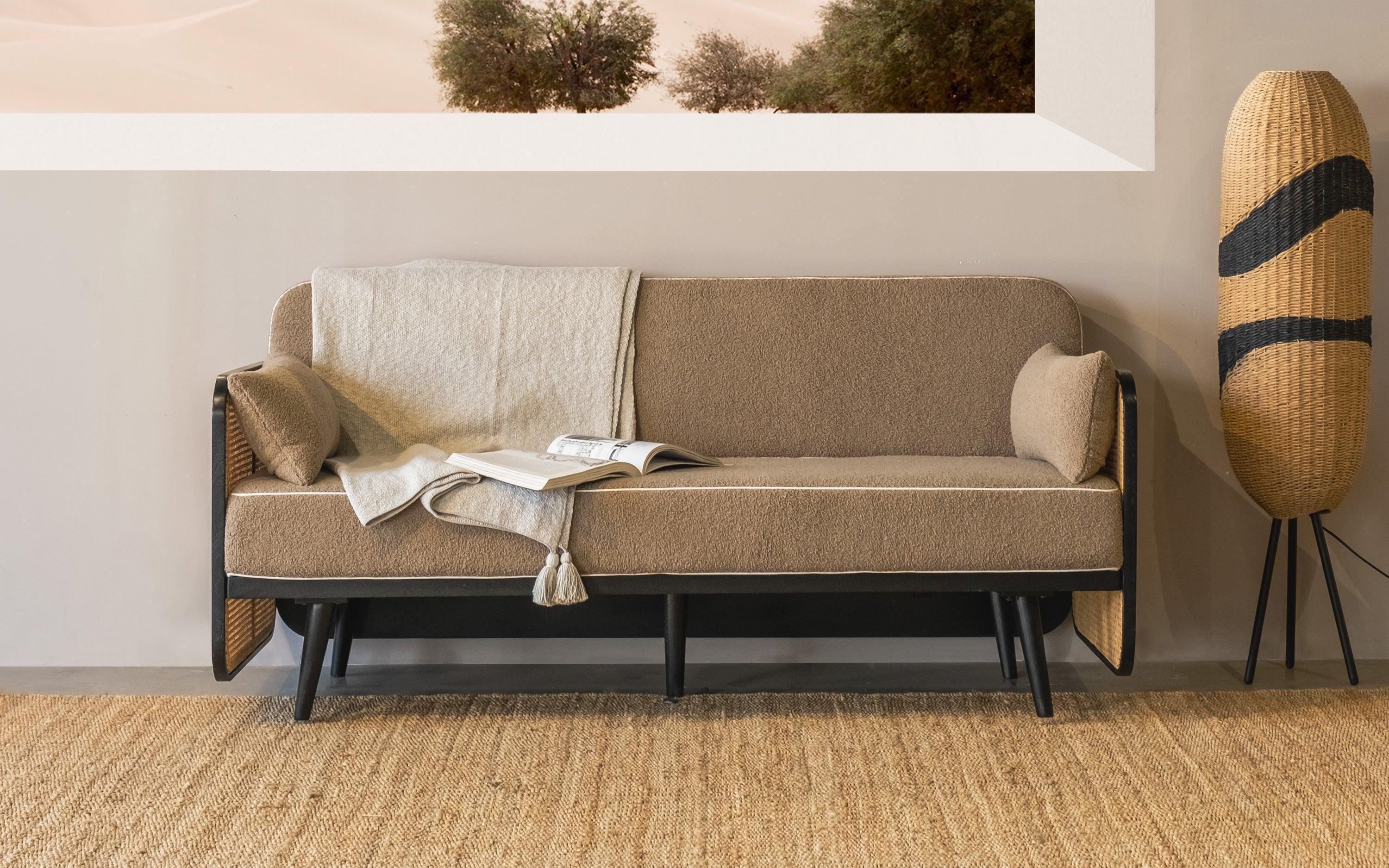 Purchase Andaman Havelock 3 Seater Sofa | Home Furniture - Ikiru