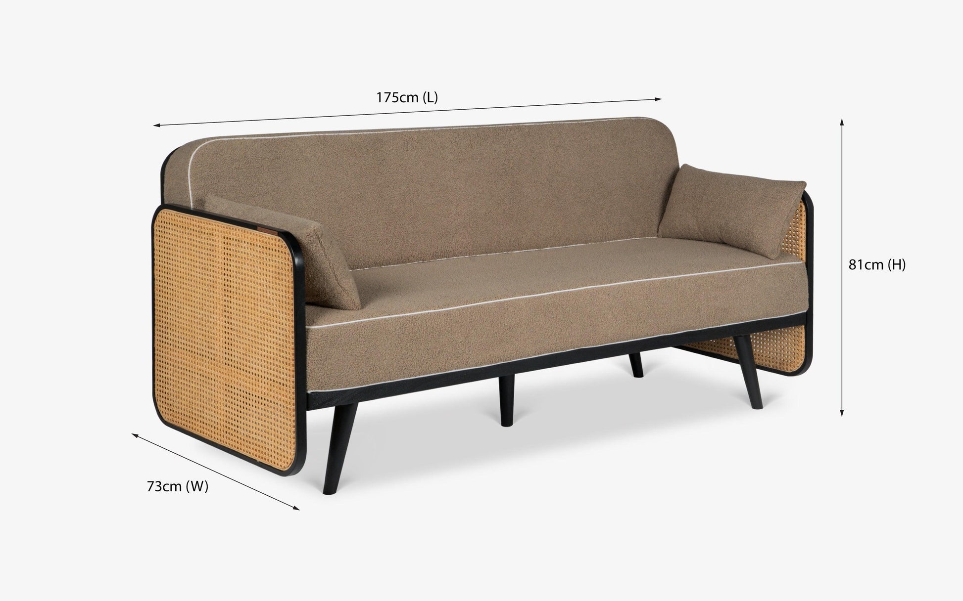 Buy Seating Selective Edition - Andaman Havelock 3 Seater Sofa | Furniture for Home Decor by Orange Tree on IKIRU online store