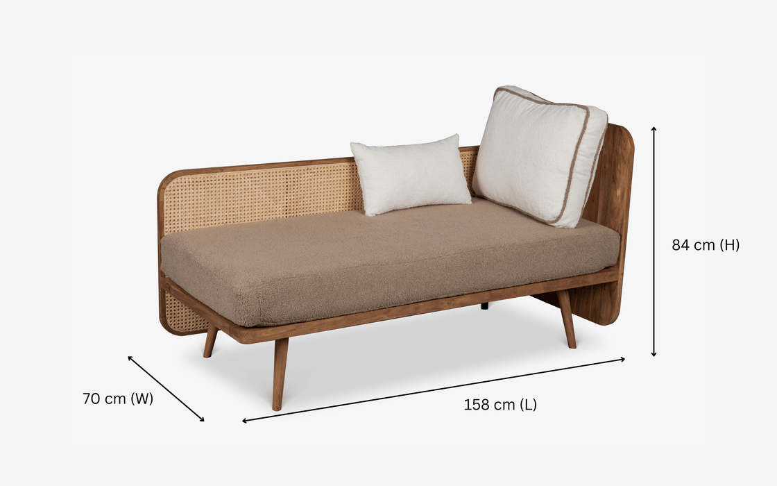 Buy Seating Selective Edition - Andaman Neil Wooden Day Bed Sofa | Furniture For Home Decor by Orange Tree on IKIRU online store