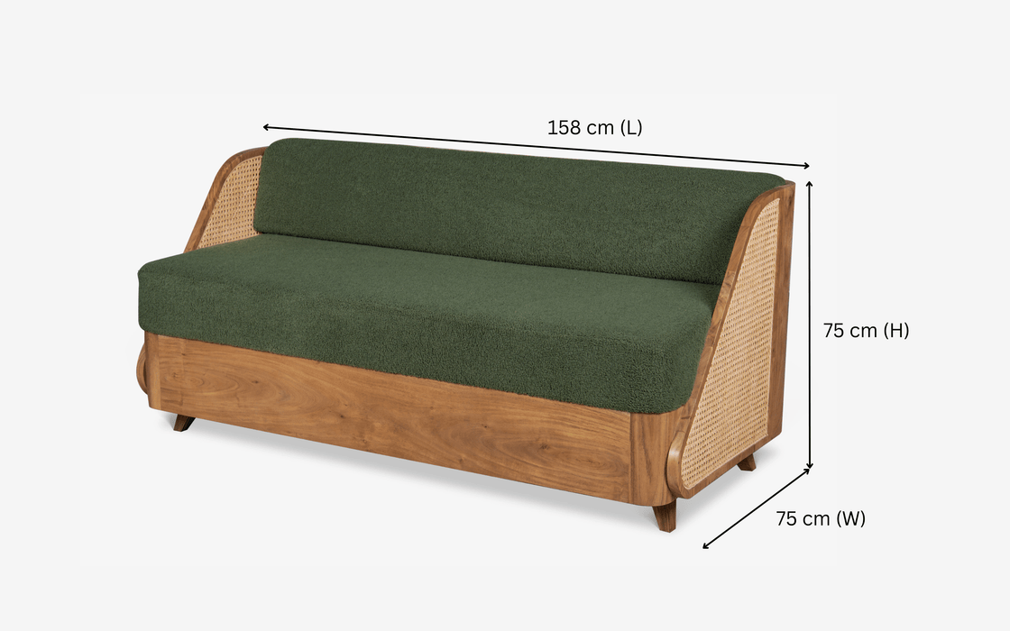 Buy Seating Selective Edition - Andaman Ross 3 Seater Sofa | Wooden Furniture For Living Room by Orange Tree on IKIRU online store